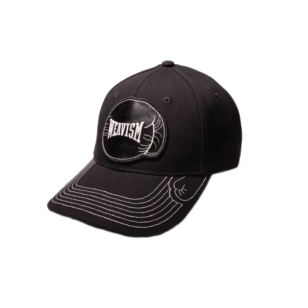 Boxing Leather Embroidered Cap