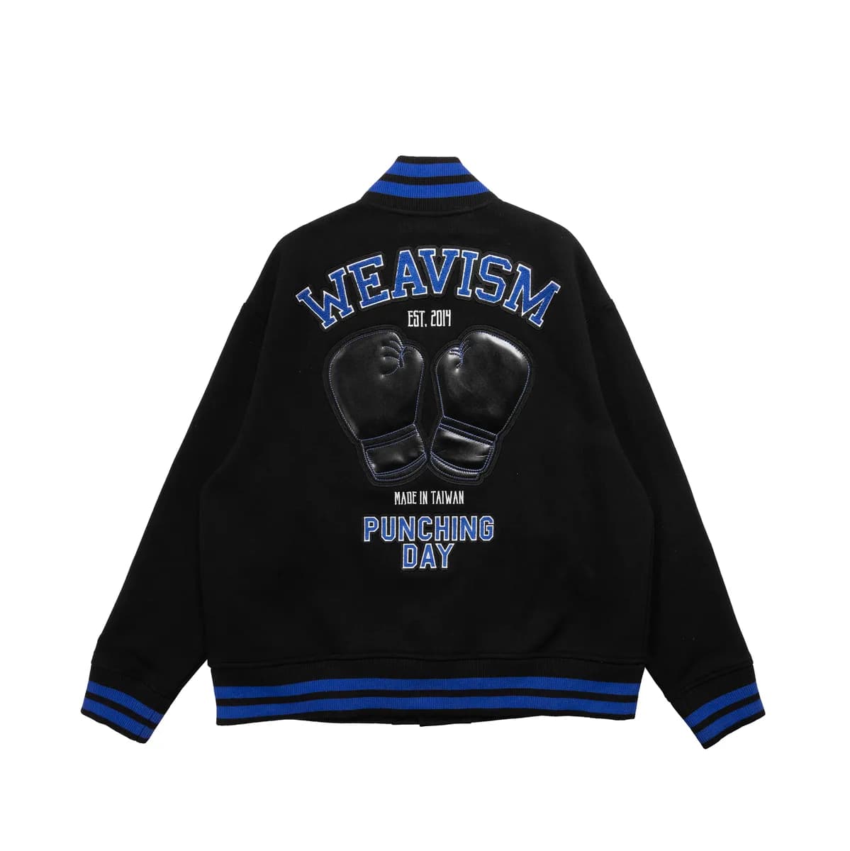 Punch Soul Heavyweight Panelled Baseball Jacket