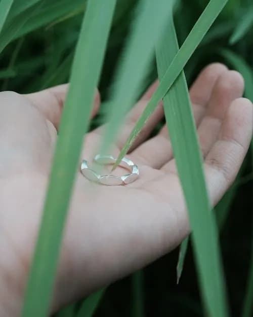 環葉開放戒 Leaf Loop Ring 9SLZcmaq