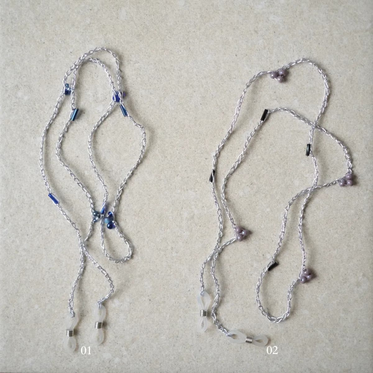 Hand-Crocheted Glasses Chain