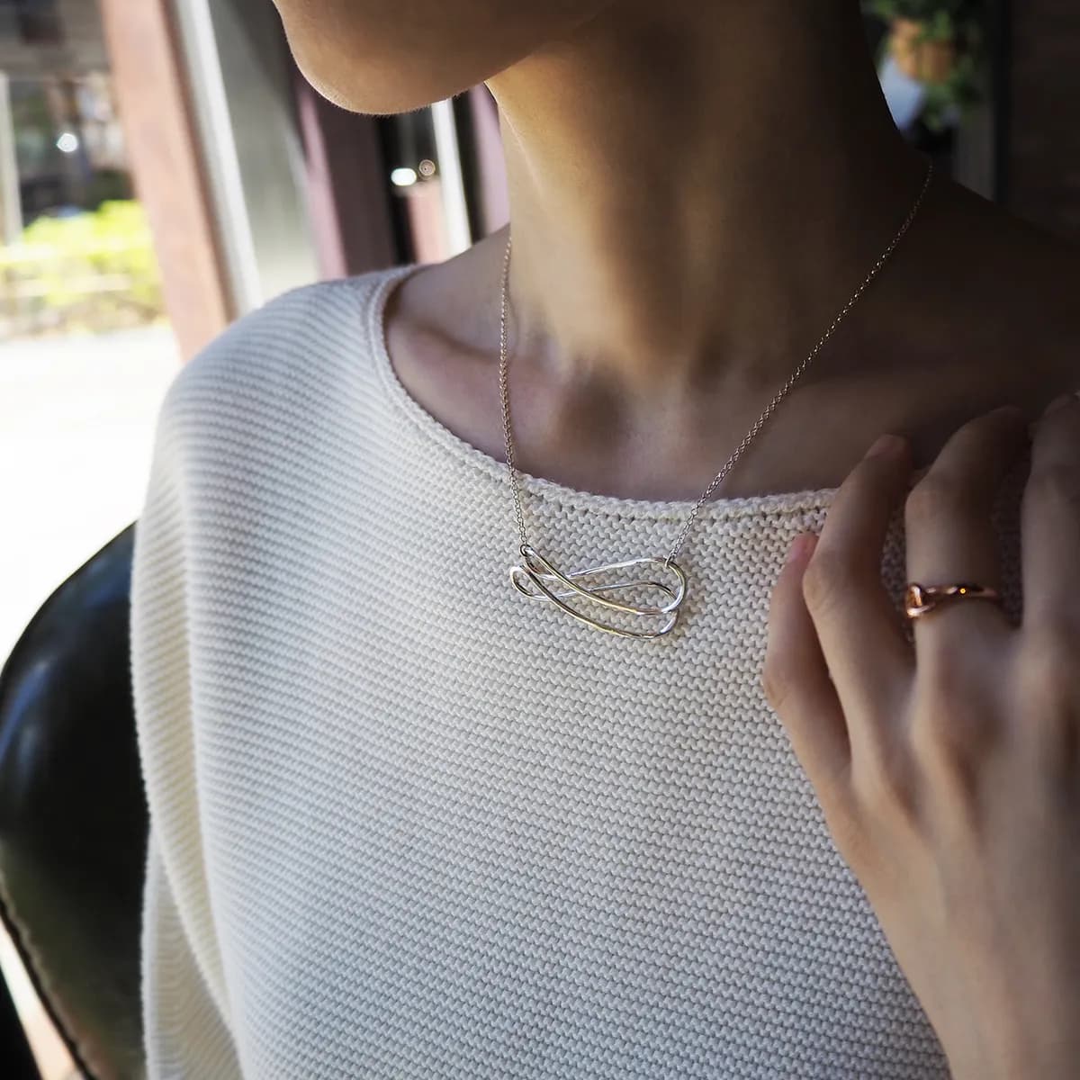 Double Infinity Necklace