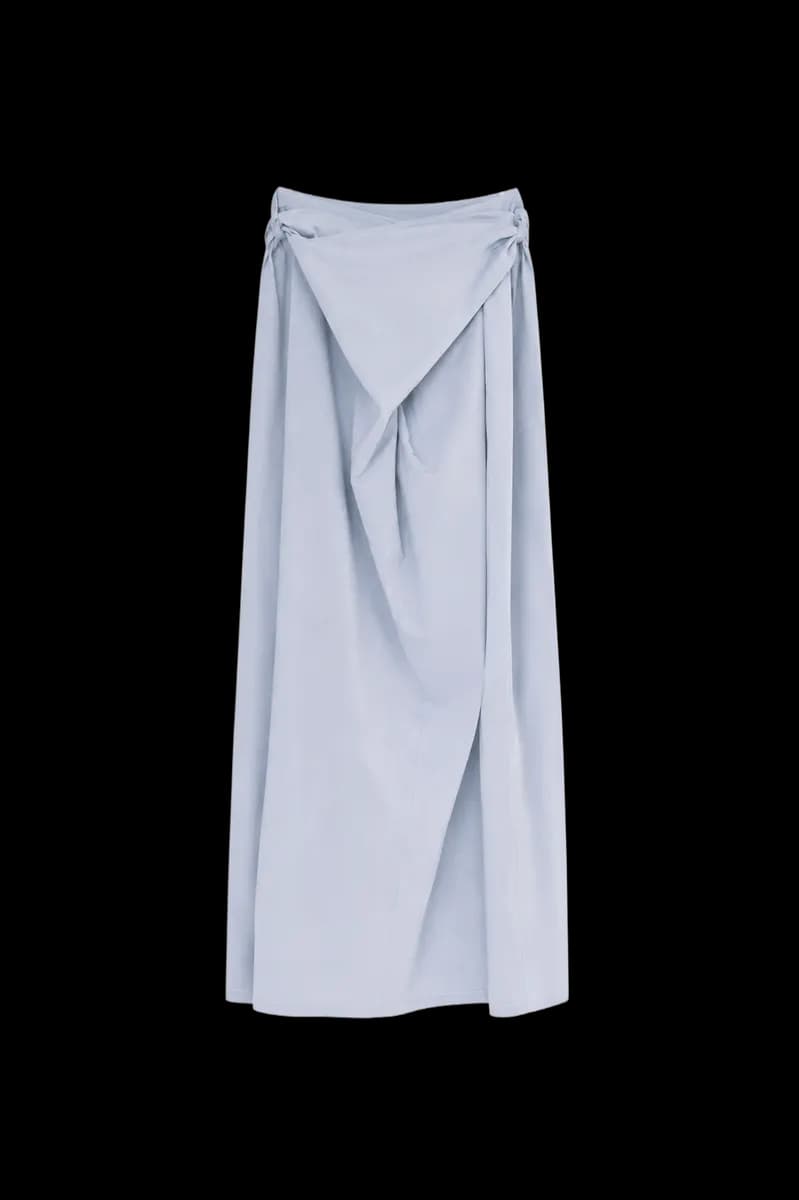 Double-Layers Wrap Skirt