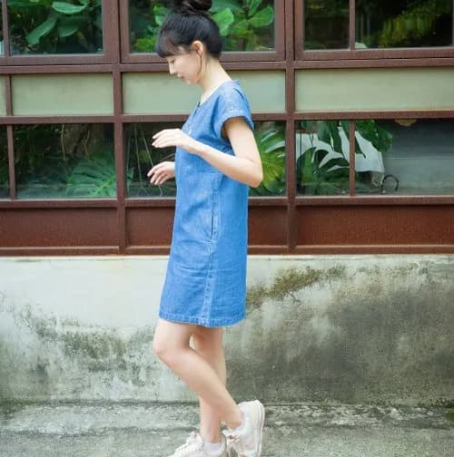 ONE PIECE DENIM DRESS
