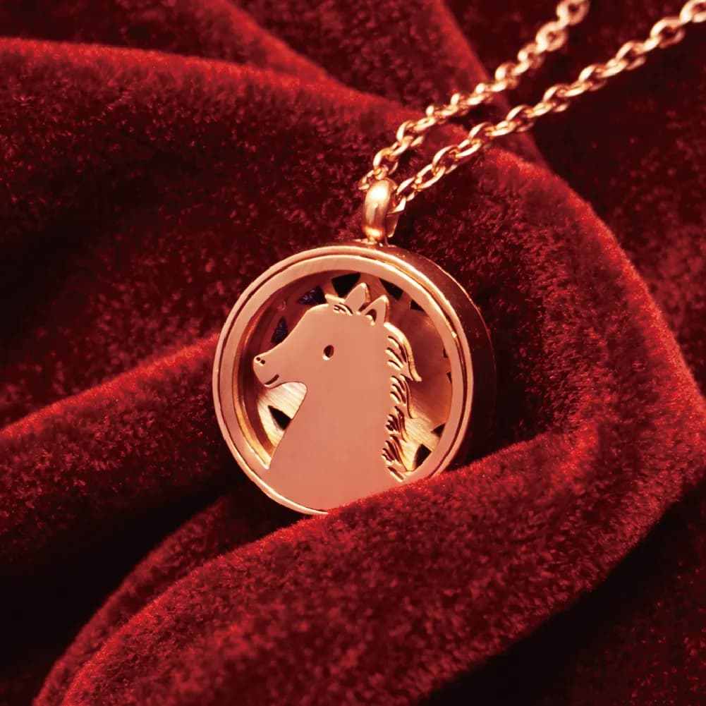 Little Horse Scent Necklace
