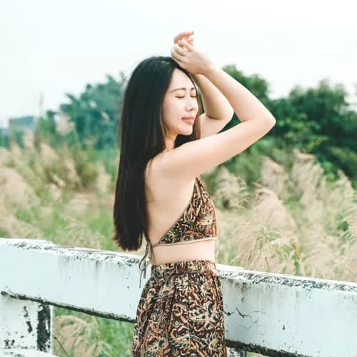印度蓋染布緋紅森林綁帶肚兜 SNbkKHVQ