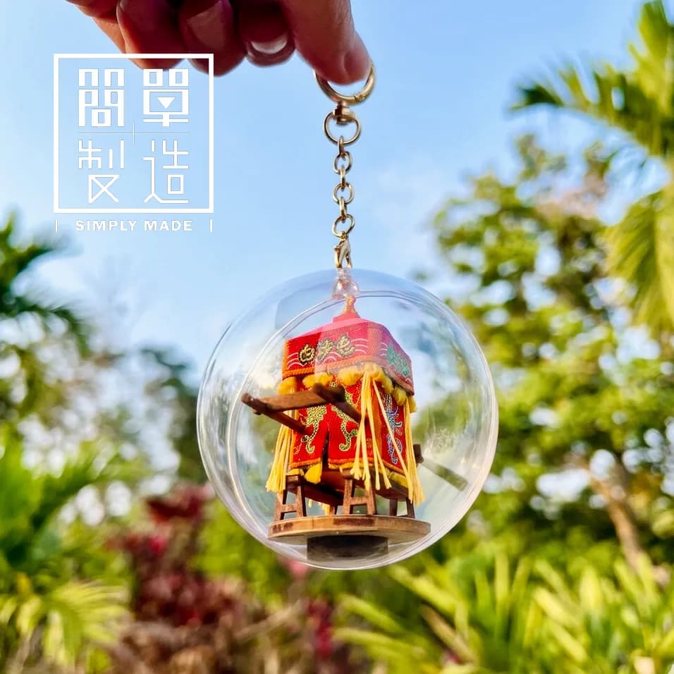 Baishatun Matsu Sedan Chair Model – Fingertip (SC-00)