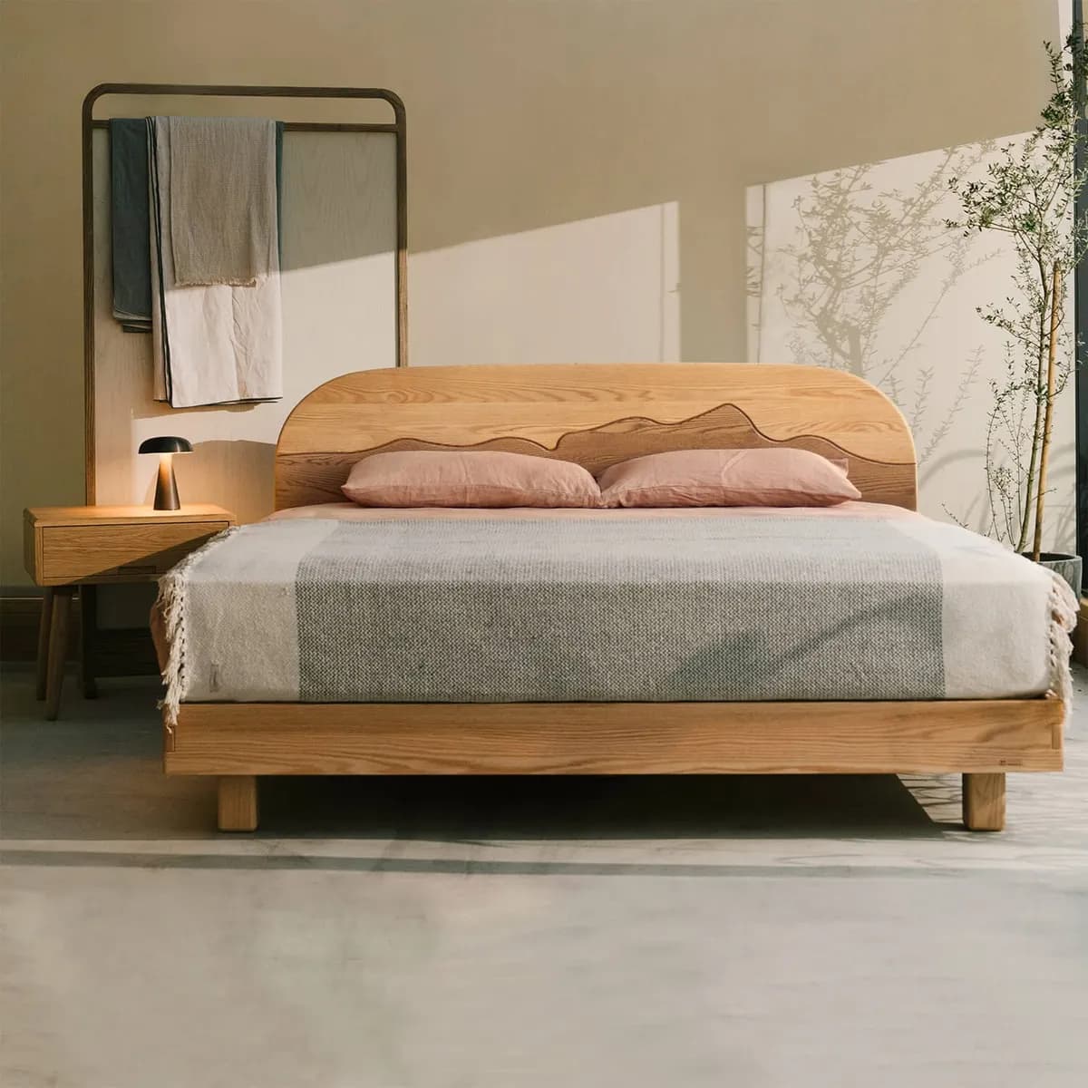 Landscape Bed Frame - Mountain View