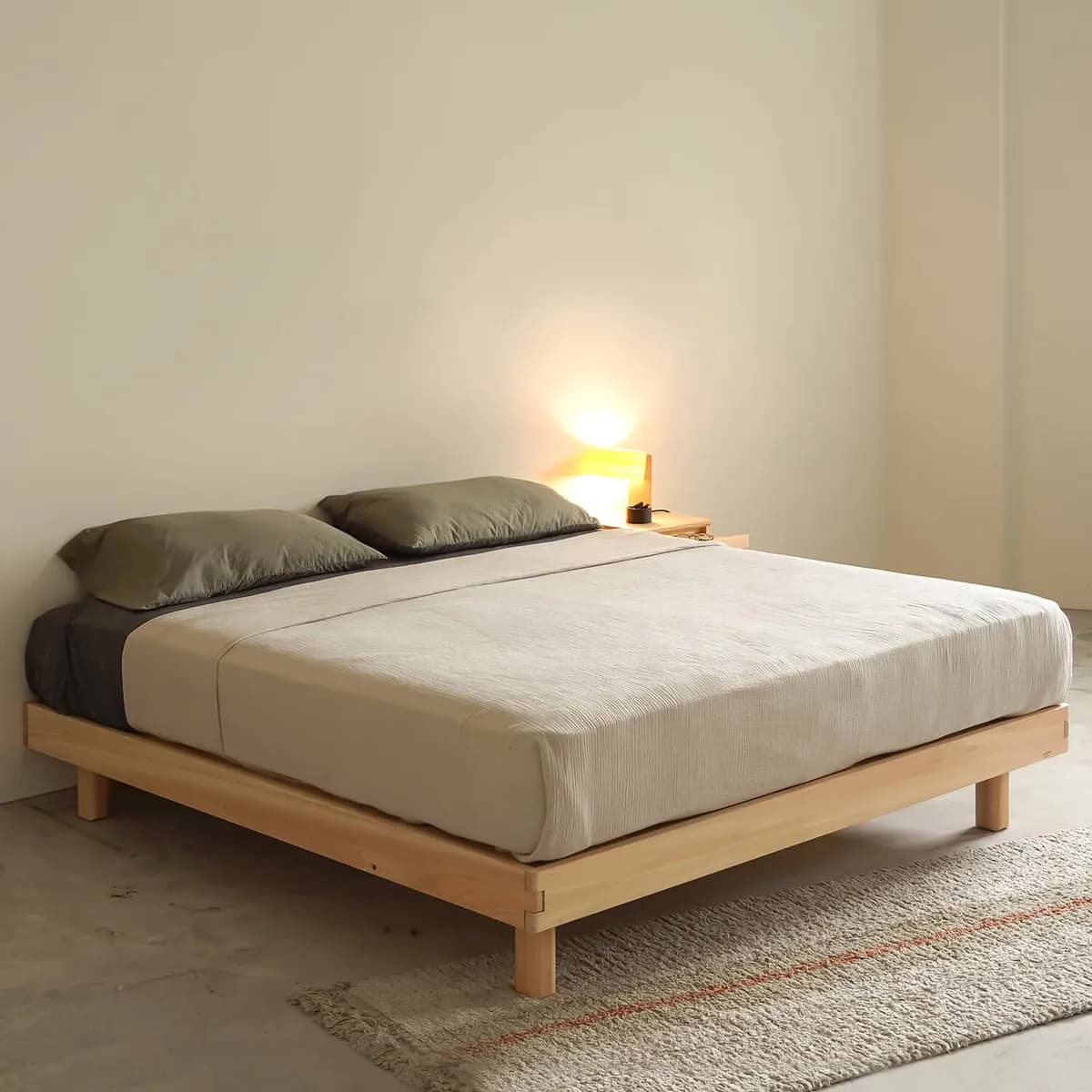 New Marco Light Bed Frame - Japanese Cypress