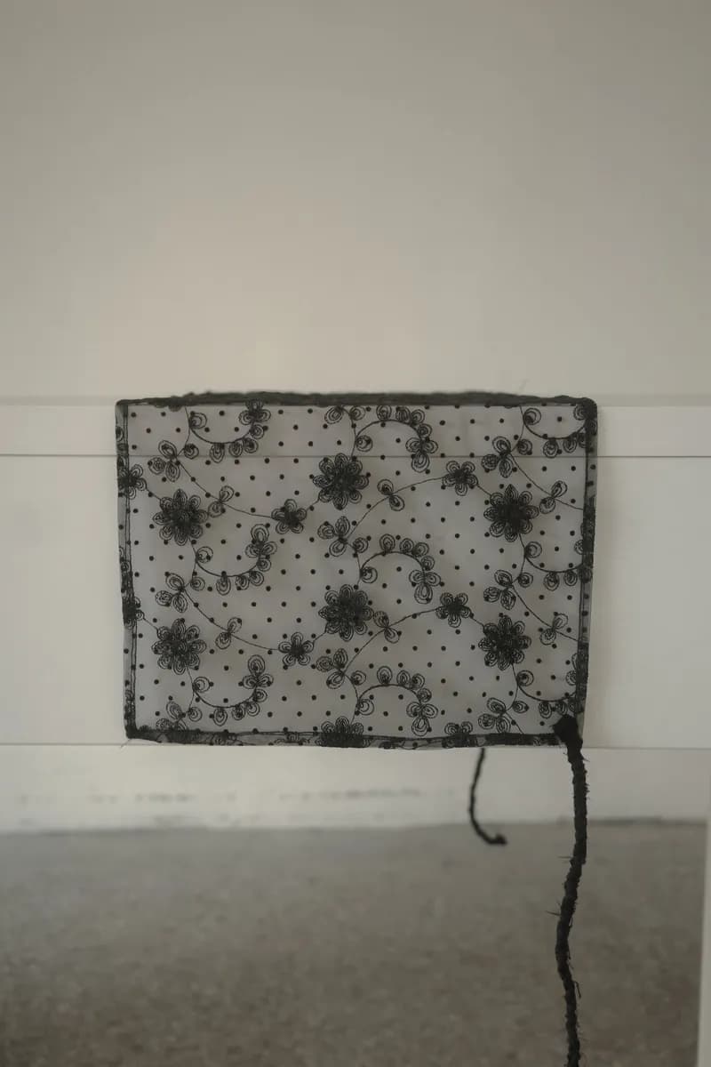 Woven Sheer Tie Scarf