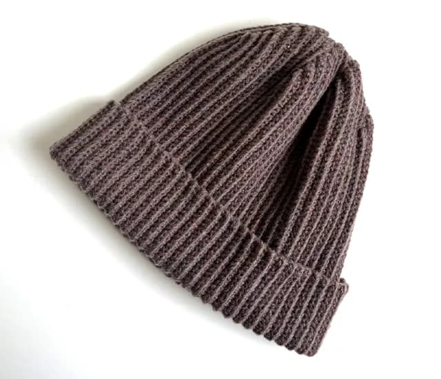 Retro Wool-Blend Beanie