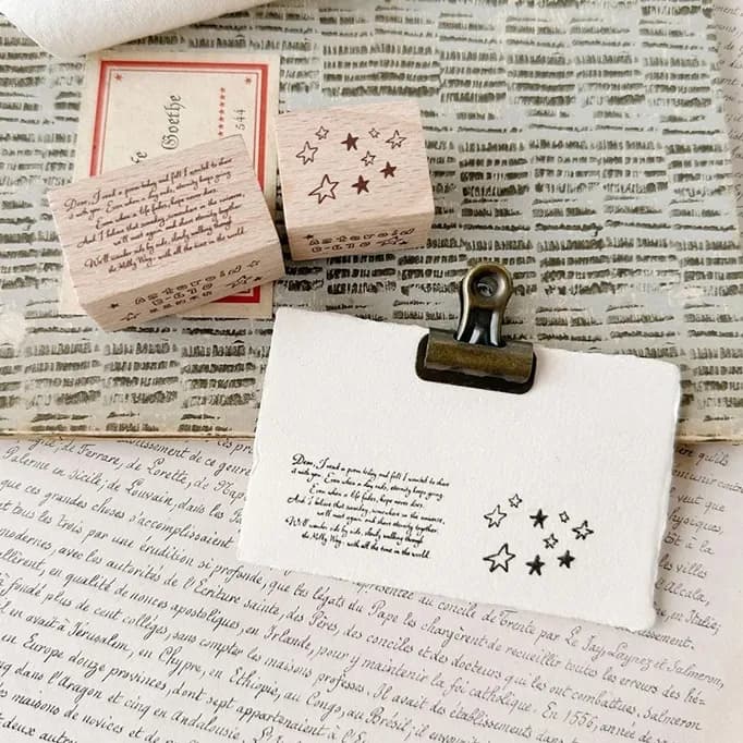 Letters from the Stars Stamp Set