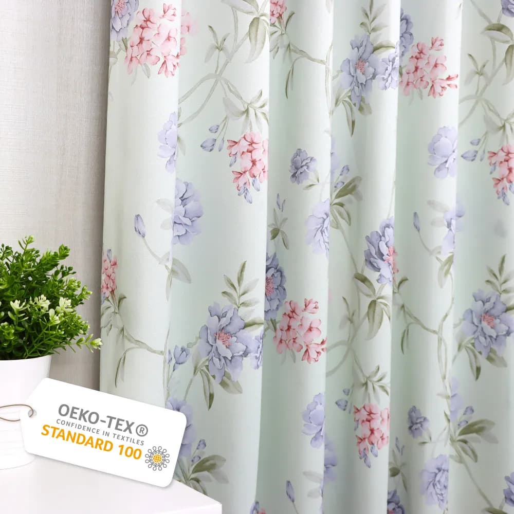 Handmade Blackout Curtain – Spring Floral