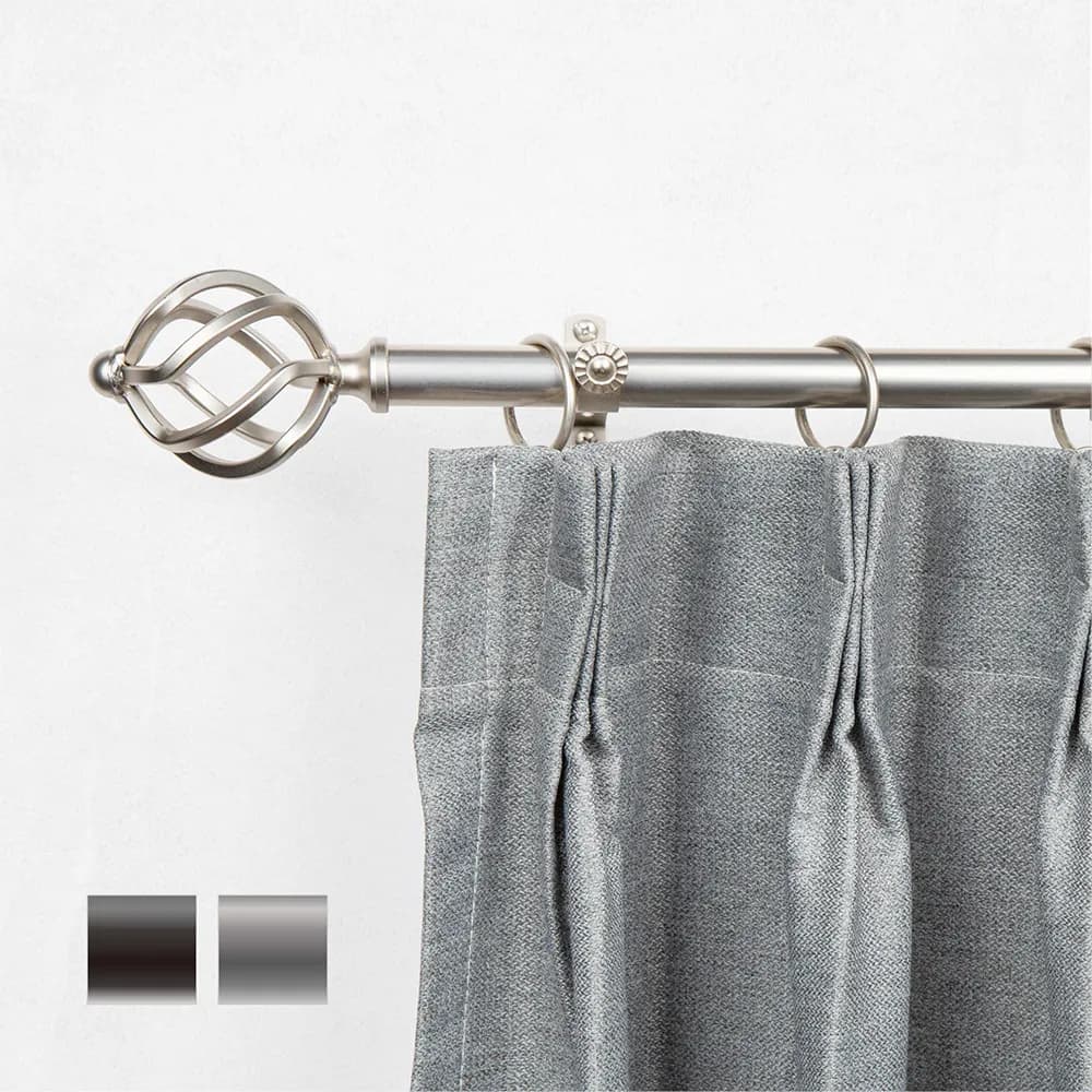 Geometric Reflection Extendable Curtain Rod
