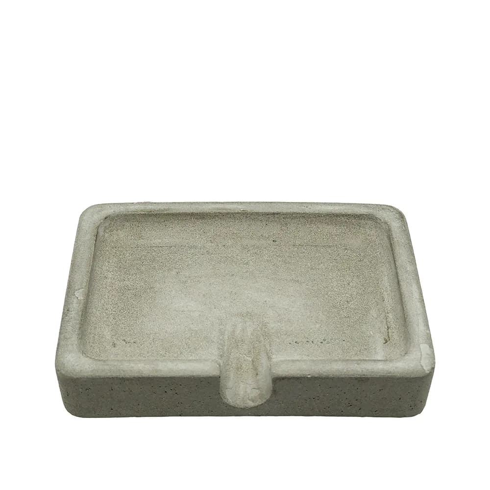 Diatomite Absorbent Soap Dish - Small Gutter