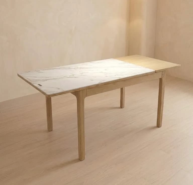 Li Mu Neolith Extendable Dining Table