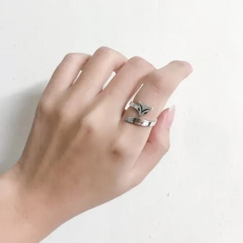 999 Silver Fox Ring