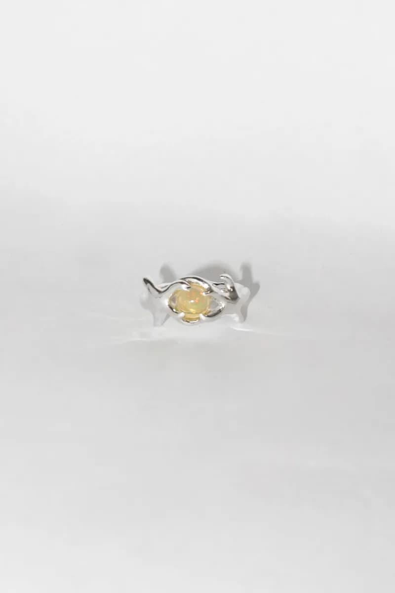 Twin Stars Opal Ring