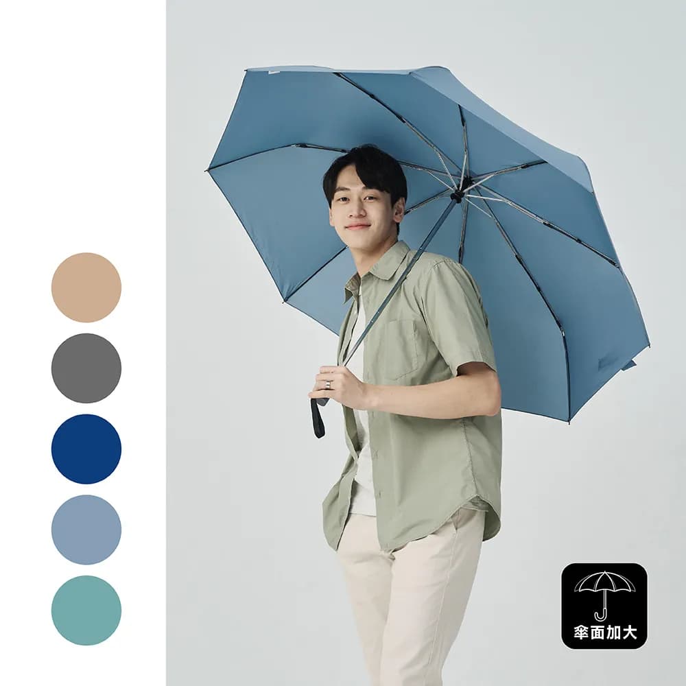 Feeling Cool Travel 27-inch Automatic Open-and-Close Umbrella