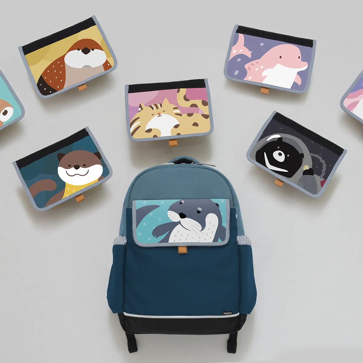 Replaceable Schoolbag Flap