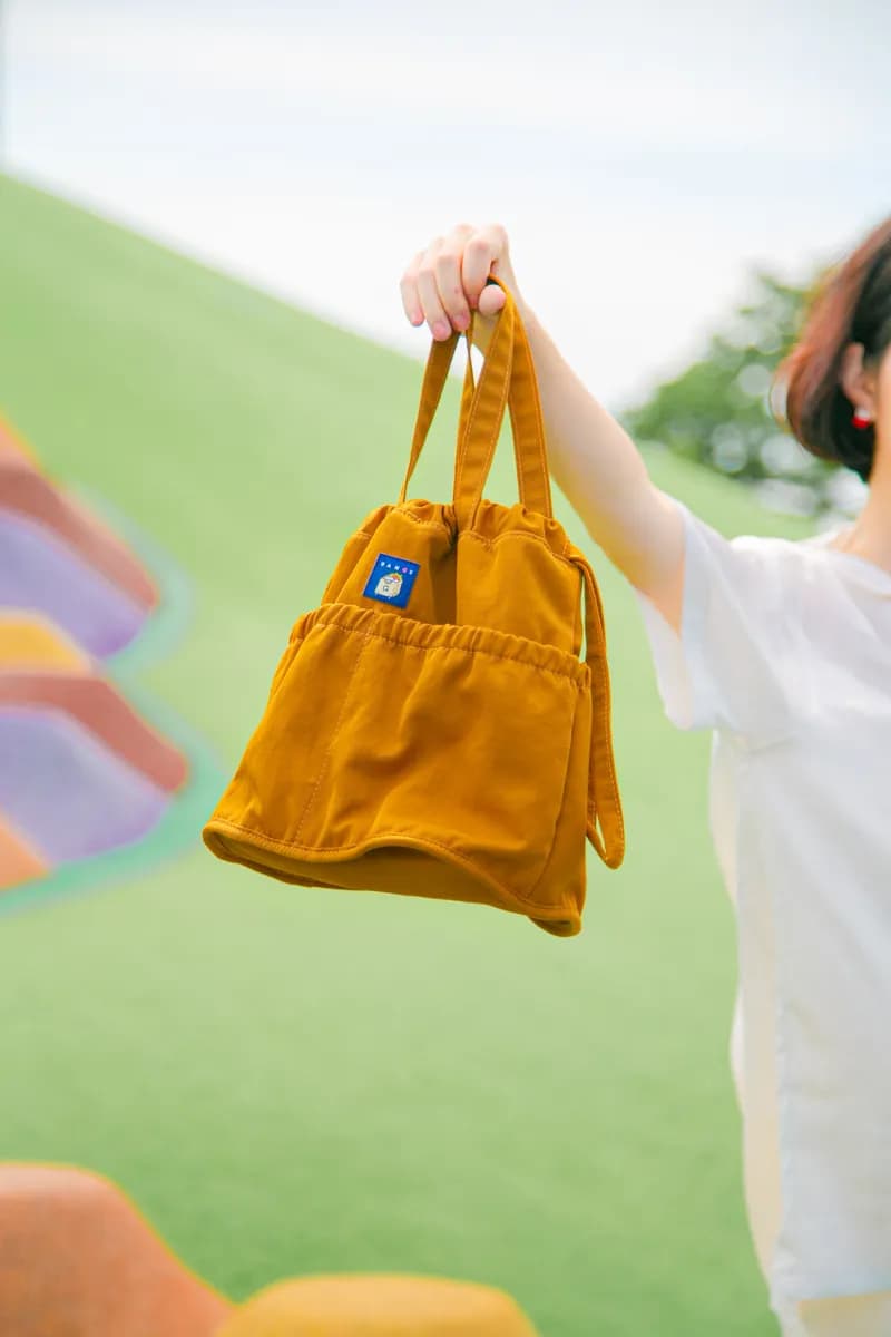 BANGS Shoulder and Handheld Bucket Bag