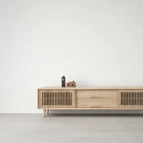 Senxu Solid Wood TV Cabinet