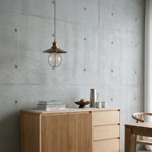 Nordic Solid Wood Storage Cabinet