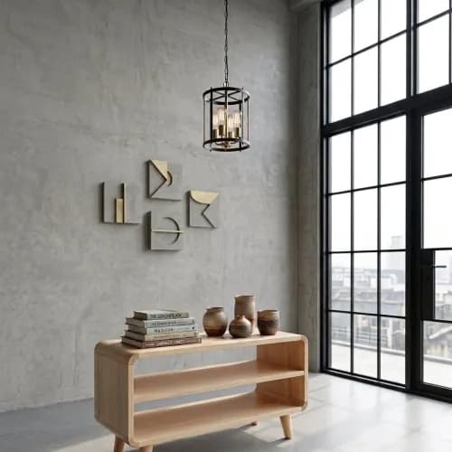 Nordic Solid Wood Shoe Bench