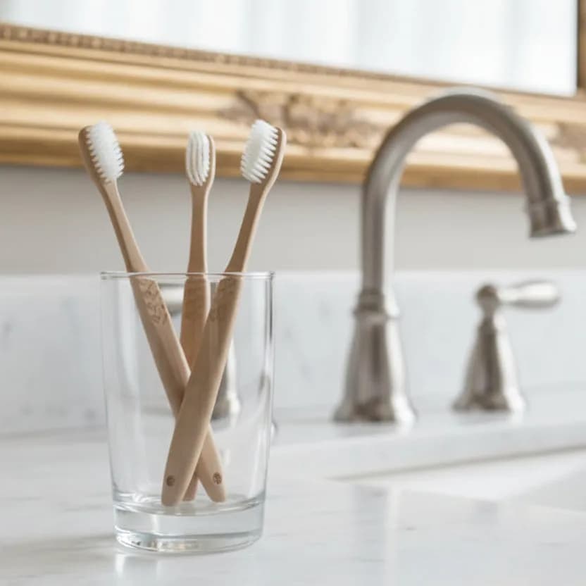 Taiwan Tea Fiber Toothbrushes