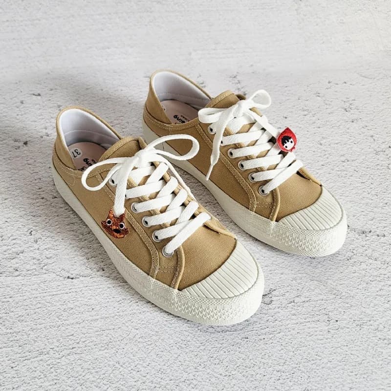 Little Red Riding Hood and the Wolf Convertible Canvas Shoes