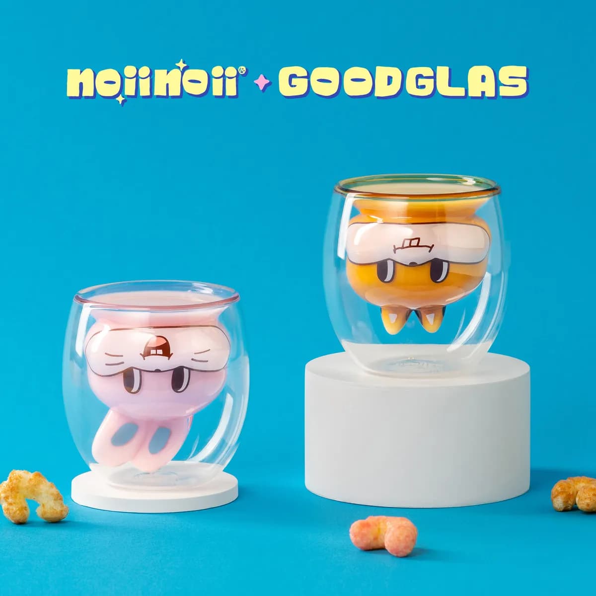 noii noii Double-Wall Glass Cup
